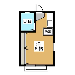 ミエールK【1階】の間取り