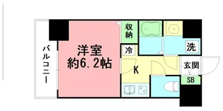 Nーstage 平塚II【8階】の間取り