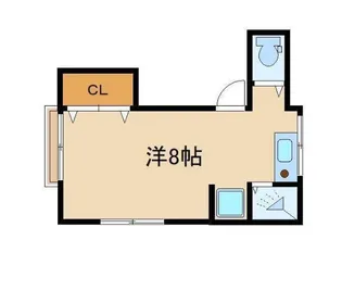 北川ハイツ【2階】の間取り