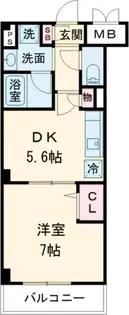 モルゲン北花田【3階】の間取り