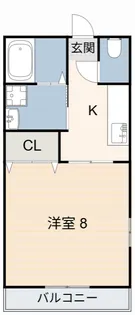 リバティII【1階】の間取り
