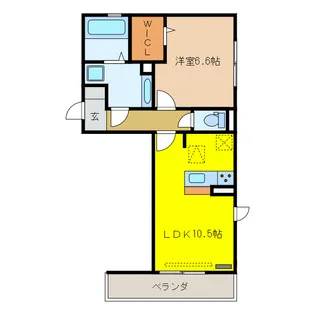 岐阜県岐阜市加納神明町1【マンション】の間取り
