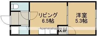 フローラ松川(フローラマツカワ)【1階】の間取り