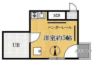 カーサフロール馬込【2階】の間取り