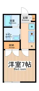 フェリオ相模原【1階】の間取り