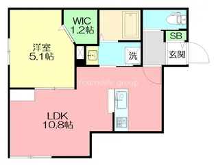 神奈川県小田原市南町2【マンション】の間取り