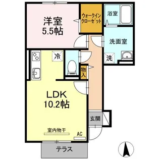 プラシードプレイスの間取り
