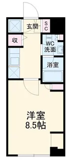 メゾン・ド・グランピエール浦和【7階】の間取り