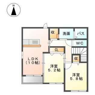 フリースタイル【2階】の間取り