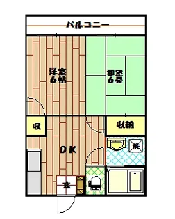 ドルチェU壱番館【3階】の間取り