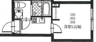 東京都葛飾区奥戸2【アパート】の間取り