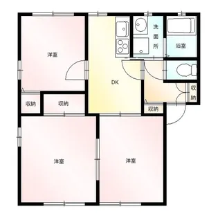 グリーンパーク C【2階】の間取り
