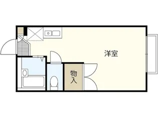 レオパレスシャルム【1階】の間取り