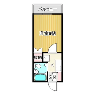 サンヒルズA棟【2階】の間取り