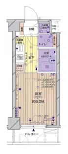 菱和パレス広尾【2階】の間取り
