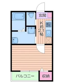 クォーク【2階】の間取り