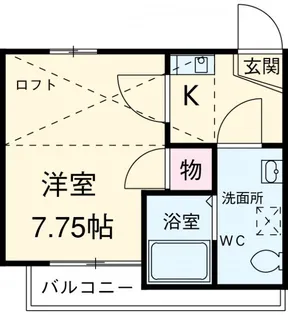 ブルゴーニュ【2階】の間取り