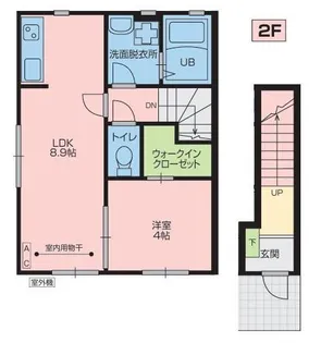 グラシアス【2階】の間取り