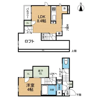 CB南熊本ヴィータ【1階】の間取り