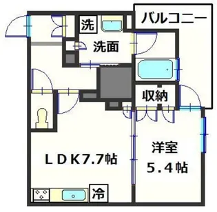 リビオタワー小田急相模原レジデンス【9階】の間取り