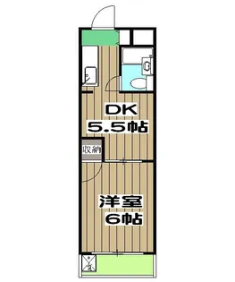 グランディール嵯峨【3階】の間取り