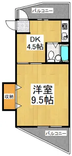 東京都小平市花小金井南町2【マンション】の間取り