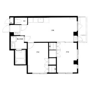 信和ビル【2階】の間取り