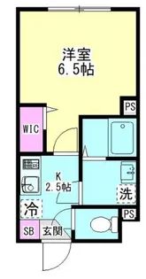 グランファーロ下北沢【2階】の間取り