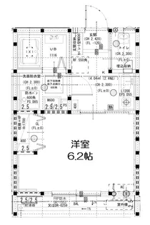 グランソフィア蕨【1階】の間取り