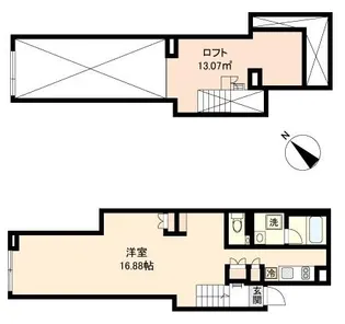 PASEO神宮前の間取り
