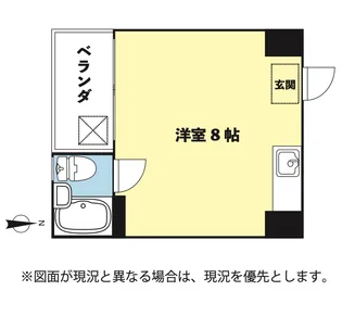 岡田マンション【7階】の間取り