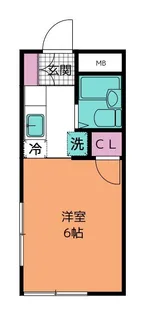 ハイム竜王【2階】の間取り