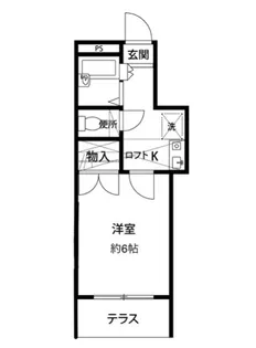 フェアモント【1階】の間取り