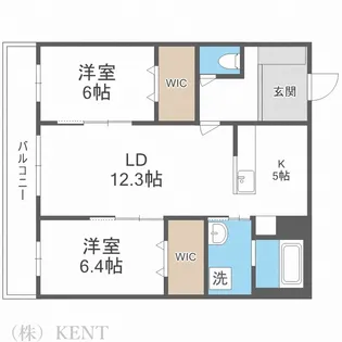 BambinoYamanote【3階】の間取り