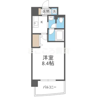 KHKコート西野田【5階】の間取り