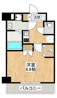 ファビラスコート巽東【1階】の間取り
