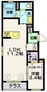 Yellow Parrot【1階】の間取り