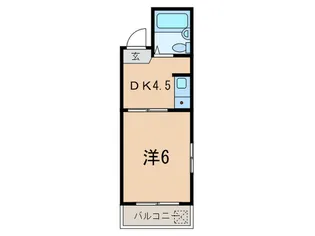 シャトーすずらんII【3階】の間取り