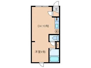 パークサイド貴【2階】の間取り