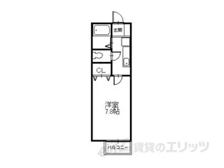グランドール塚町【2階】の間取り