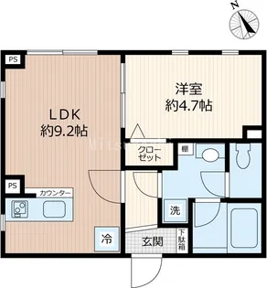 TOBE北沢【3階】の間取り