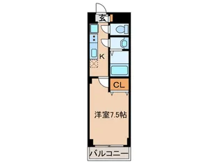 ラビアンローズ【1階】の間取り