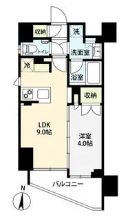 フレンシア椎名町【3階】の間取り