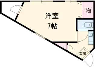 クレール山崎【1階】の間取り
