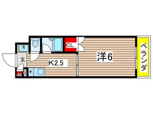 稲田第二ビル【3階】の間取り