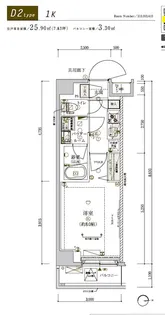 メインステージ東武練馬【4階】の間取り