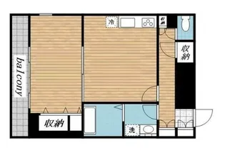 メゾン・ド・ヴィレ浅草橋【7階】の間取り