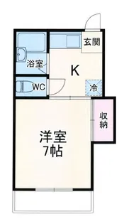 ファミール西所沢【2階】の間取り