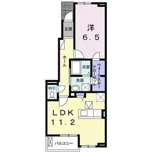 PrimaveraII【1階】の間取り