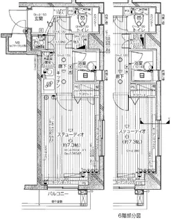 デュオ・スカーラ御茶ノ水II【6階】の間取り
